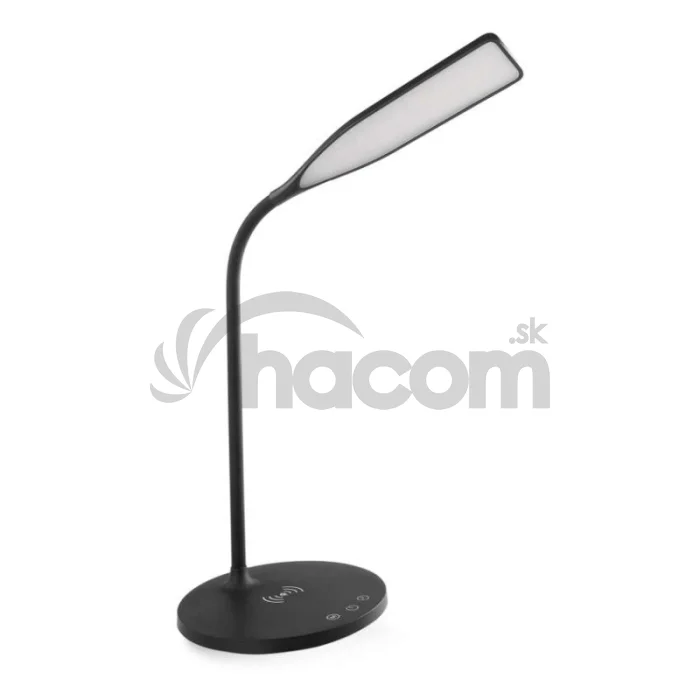 LED stolná lampa OSCAR, čierna