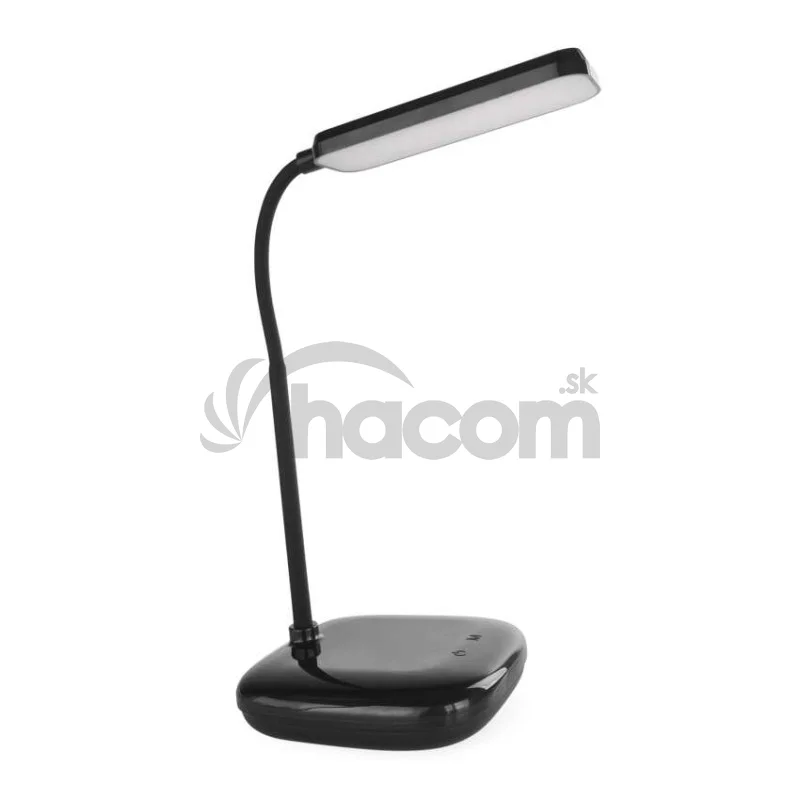 LED stolná lampa MOLLY, čierna