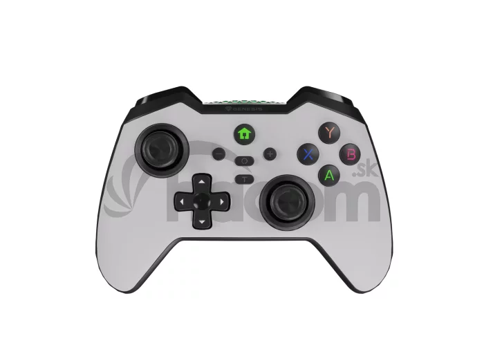 Bezdrôtový gamepad Genesis MANGAN 400 pre PC/Switch/Mobil, biely