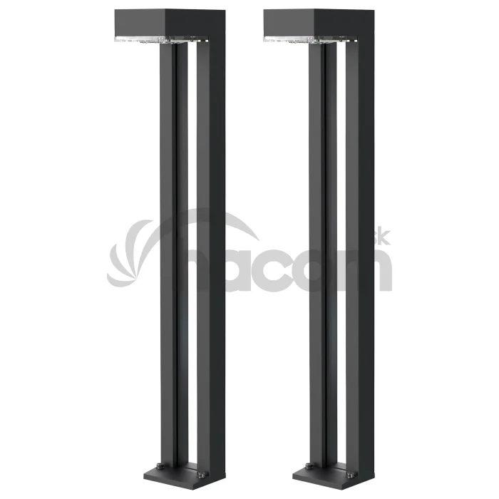 Vonkajšie solárne LED svetlo Viking SR07 - 2ks/1000 lm/IP54/2 režimy/teplá biela