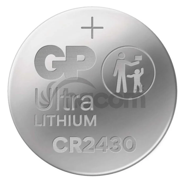 Lítiová gombíková batéria GP Ultra CR2430, 4 ks