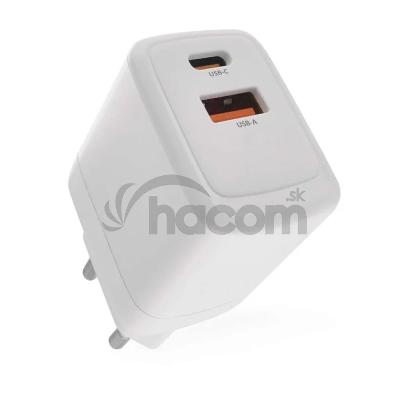 Univerzálny USB adaptér GaN do siete PD 20 W max.