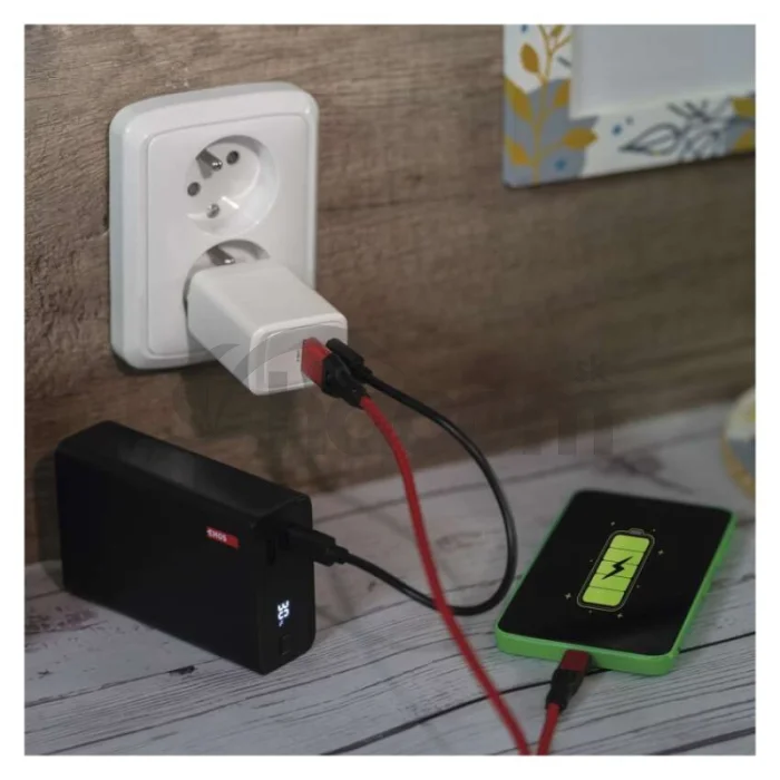 Univerzálny USB adaptér GaN do siete PD 45 W max.