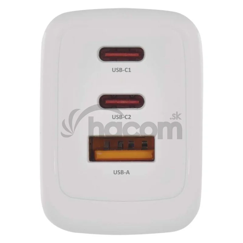 Univerzálny USB adaptér GaN do siete PD 65 W max.