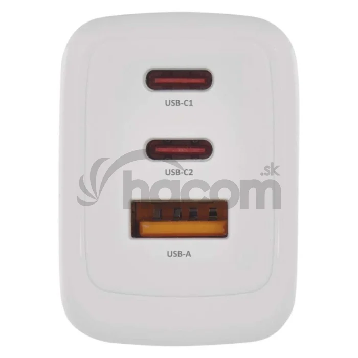 Univerzálny USB adaptér GaN do siete PD 65 W max.
