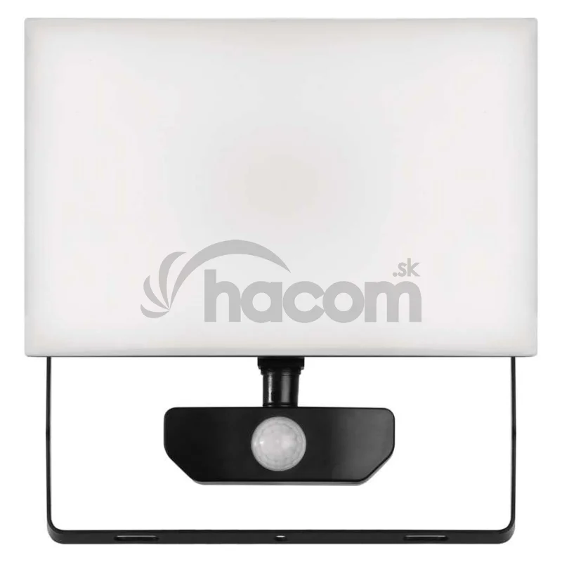 LED reflektor TAMBO so senzorom pohybu, 50 W, 5000 lm, čierny