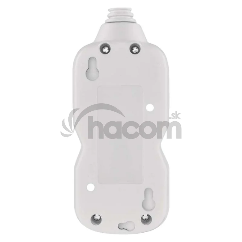 Predlžovací kábel 2 m / 2 zásuvka / biely / PVC / 1 mm2