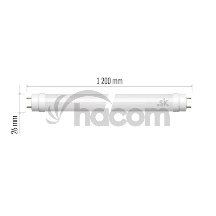 LED trubica T8 18 W 120 cm neutrálna biela