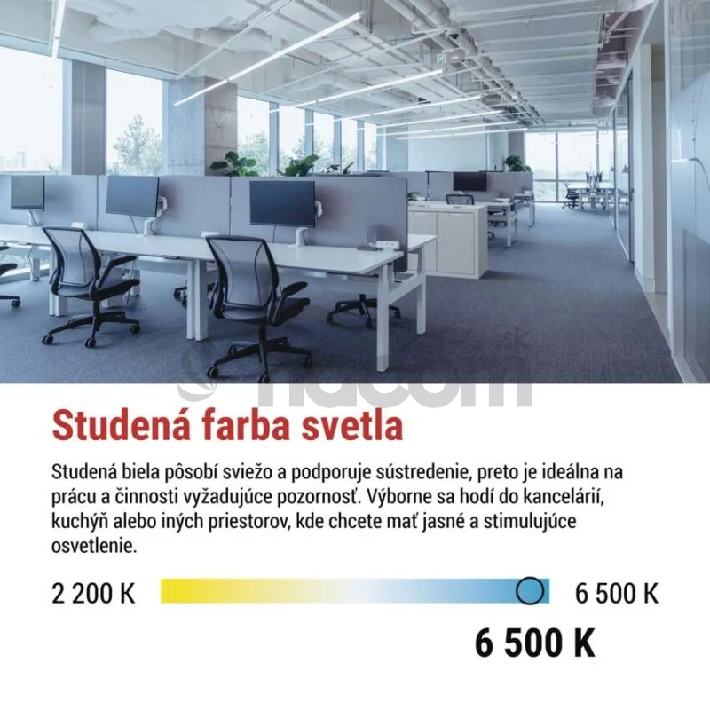 LED trubica T8 24 W 150 cm studená biela