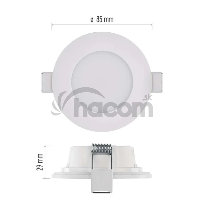 LED bodové svietidlo LORI 4,5W 345LM IP65 CCT bielá