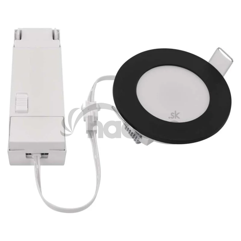LED SVIETIDLO LORI VST. KR 4,5W 345LM IP65 CCT čierná
