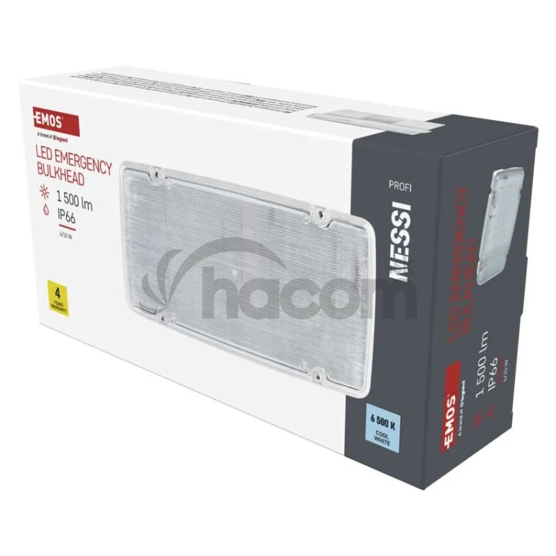 LED Núdzové svietidlo NESSI 10W 3h IP66