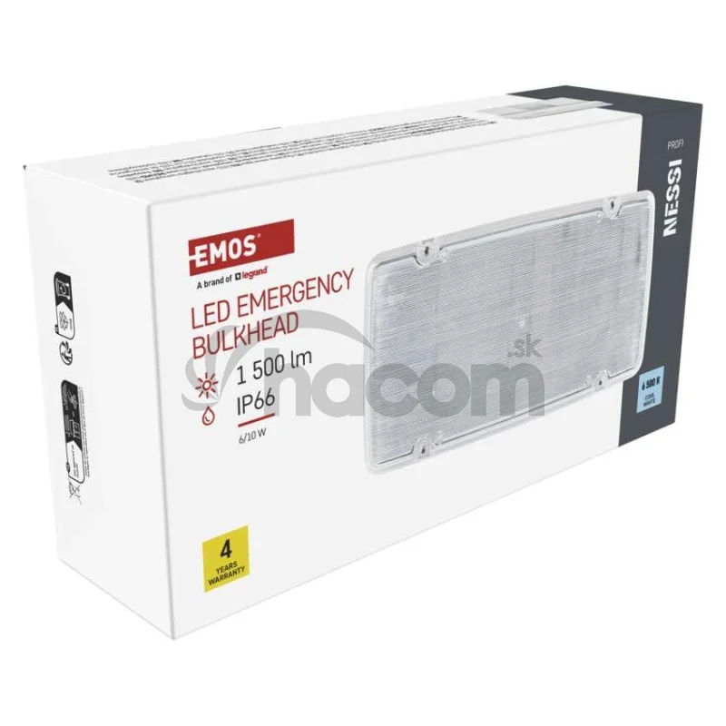 LED Núdzové svietidlo NESSI 10W 3h IP66