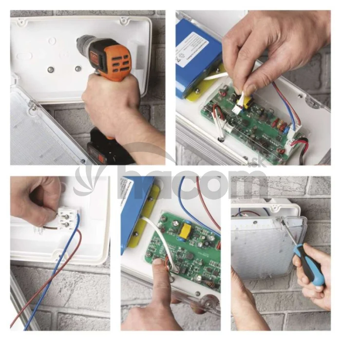 LED Núdzové svietidlo NESSI 10W 3h IP66