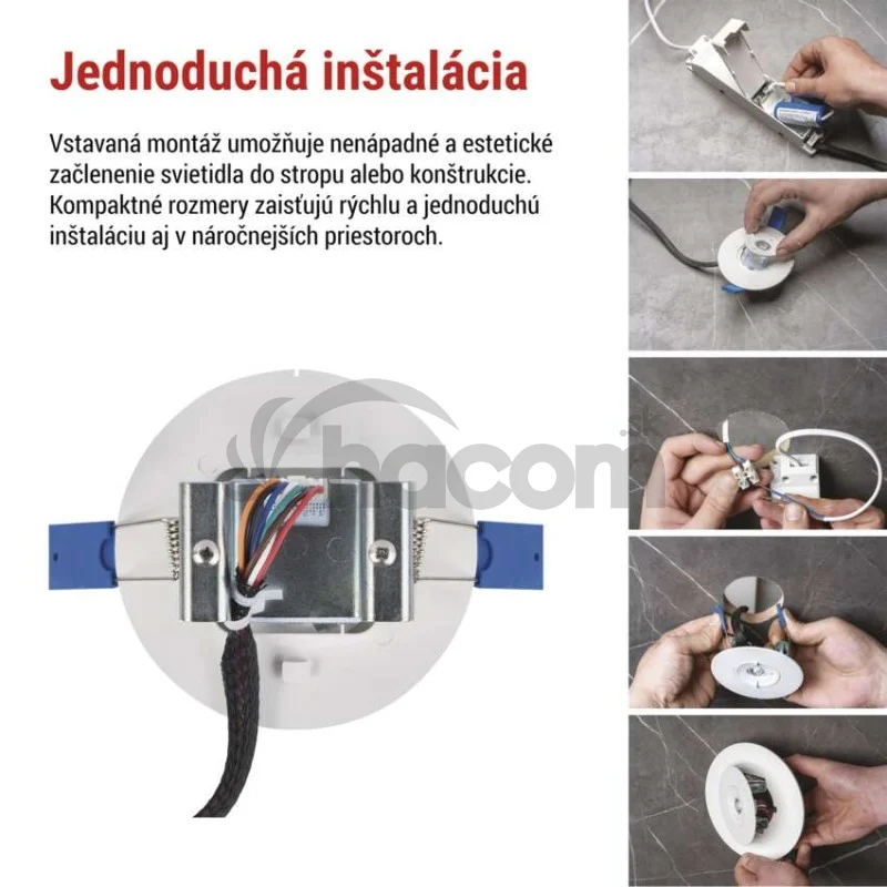 LED Núdzové svietidlo ORSU 2W 300lm 3H