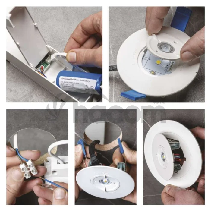 LED Núdzové svietidlo ORSU 2W 300lm 3H