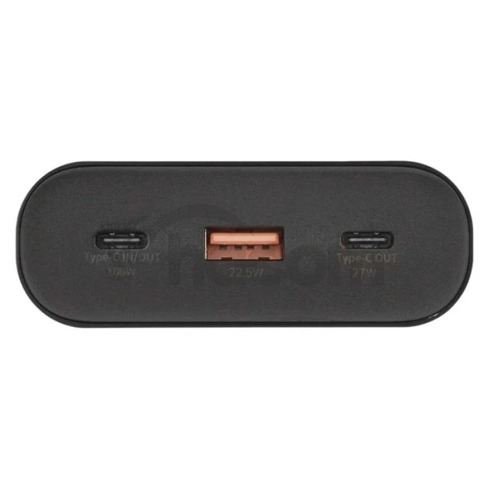 Power bank EMOS NTBF30, 27 000 mAh, 100 W PD, čierny