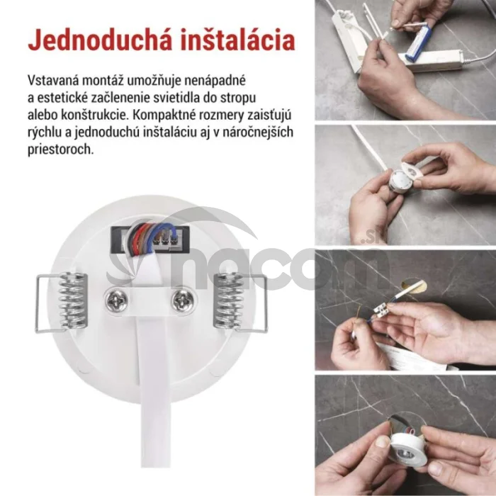 LED Núdzové svietidlo ORSU 1W 130lm 3h