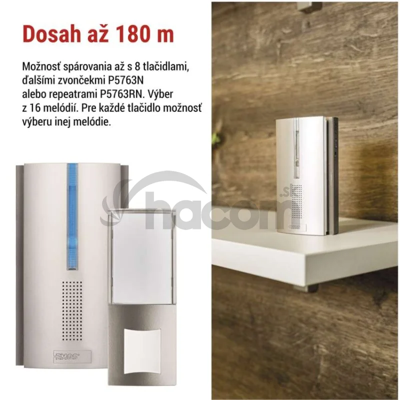 Domový bezdrôtový predlžovač signálu pre P5760N a P5763N na 3× AA