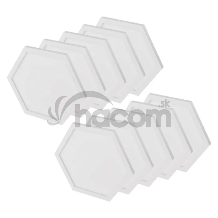 GoSmart LED svietidlo Hexagon, štartovacia sada, 10 dielov, 19 W, RGBIC stmievateľné, WiFi