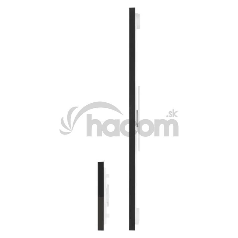 GoSmart LED svietidlo Lines čierne, 9 častí, 34 W, RGBIC stmievateľné, WiFi