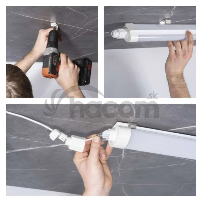 LED prachotesné svietidlo DUSTY 18W neutrálna biela, IP65