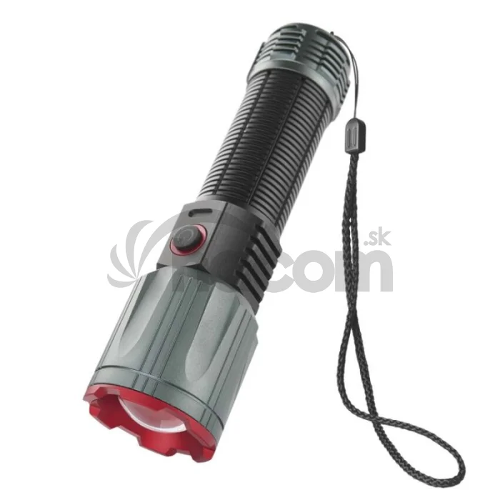 LED nabíjacie kovové svietidlo 3000 lm, 5000 mAh