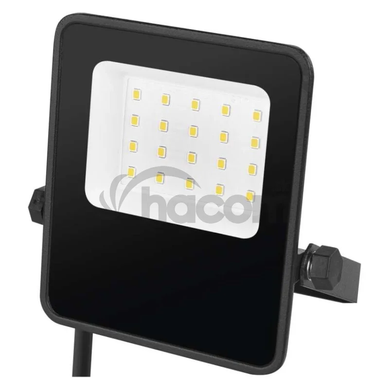 LED reflektor VISIO čierny, 10W neutrálna biela