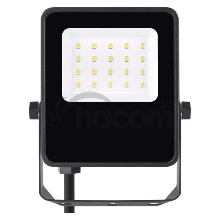LED reflektor VISIO čierny, 10W neutrálna biela