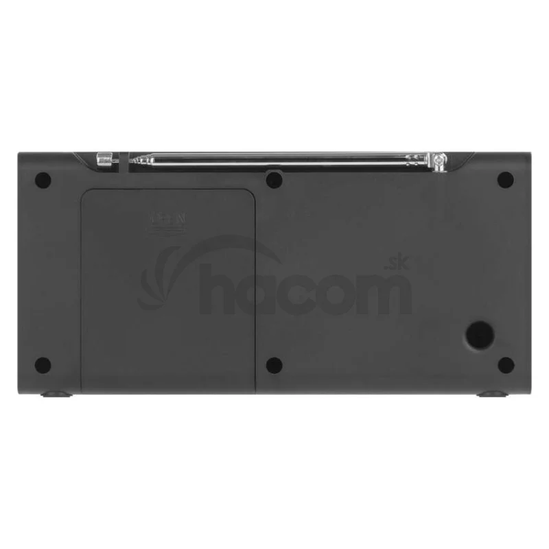 Prenosné rádio s Bluetooth P-600B, DAB / DAB+ / FM, čierne