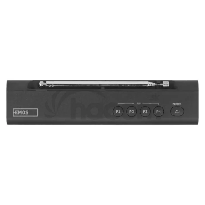 Prenosné rádio s Bluetooth P-600B, DAB / DAB+ / FM, čierne