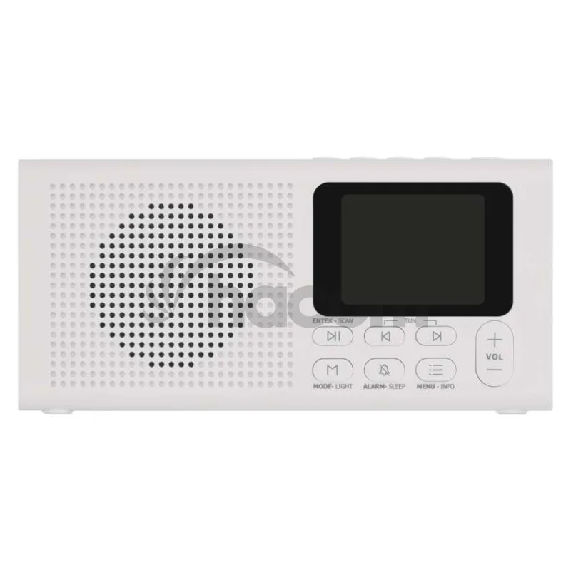 Prenosné rádio s Bluetooth P-600W, DAB / DAB+ / FM, biele