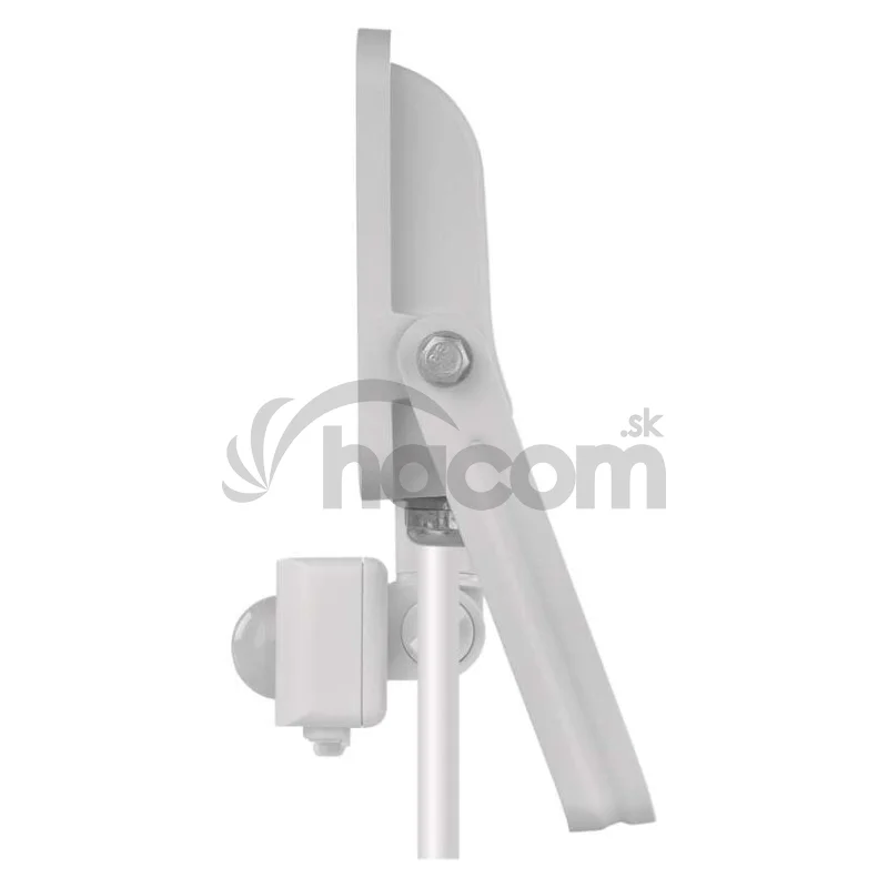 LED reflektor GLARO s pohybovým čidlom, 20 W, biely, IP54, 2000 lm, neutrálna biela