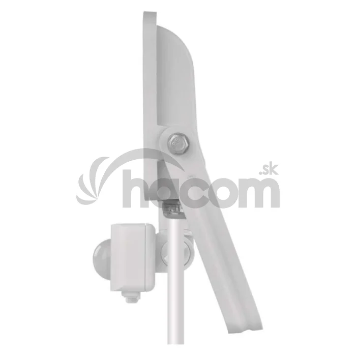 LED reflektor GLARO s pohybovým čidlom, 20 W, biely, IP54, 2000 lm, neutrálna biela