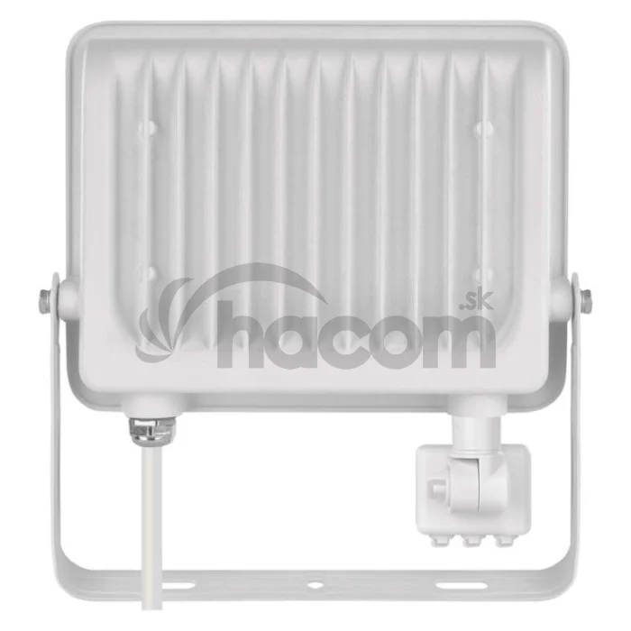 LED reflektor GLARO s pohybovým čidlom, 50 W, biely, IP54, 5000 lm, neutrálna biela