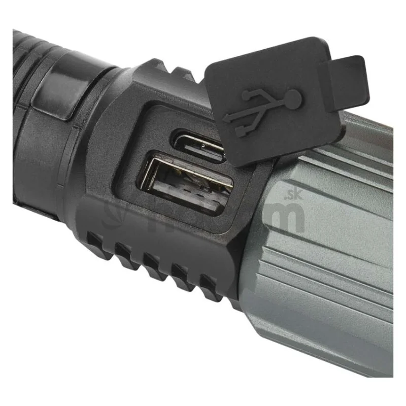 LED nabíjacie kovové svietidlo 1200 lm, 2200 mAh