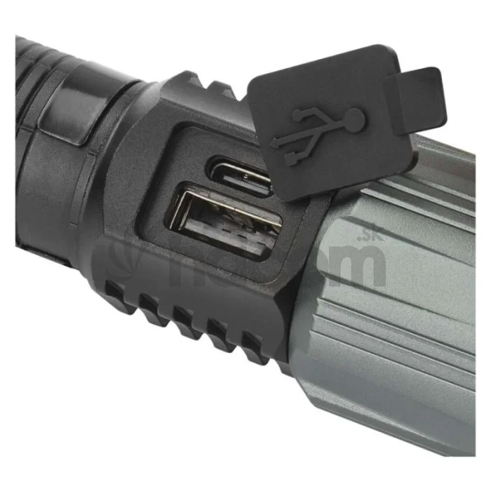 LED nabíjacie kovové svietidlo 1200 lm, 2200 mAh