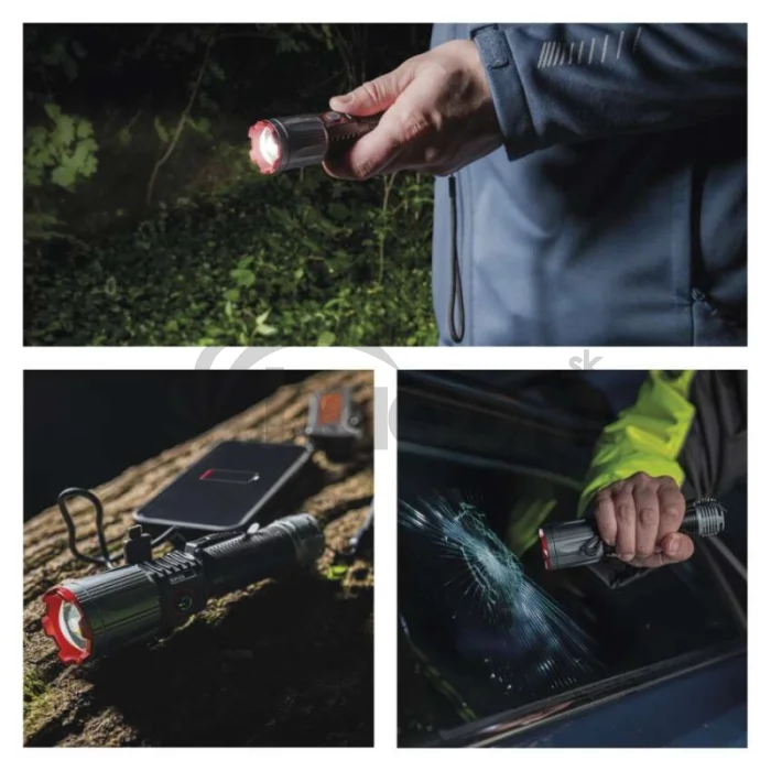 LED nabíjacie kovové svietidlo 1200 lm, 2200 mAh