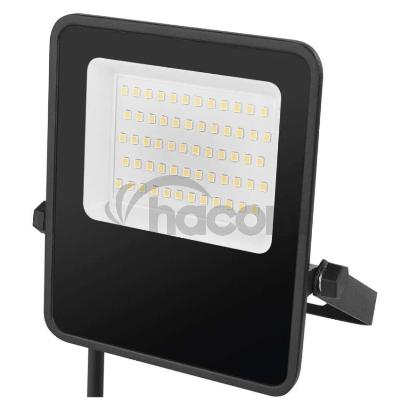 LED reflektor VISIO čierny, 30W neutrálna biela