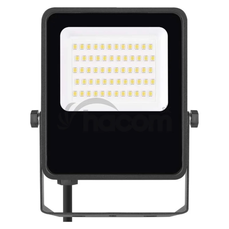 LED reflektor VISIO čierny, 30W neutrálna biela