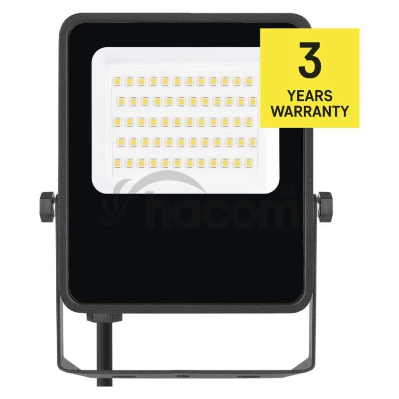 LED reflektor VISIO čierny, 30W neutrálna biela