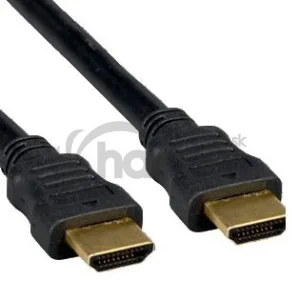 Kábel HDMI-HDMI 10m, 1.4, M/M, tieň, zl. kontakty