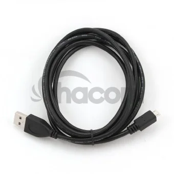 Kábel USB A-B micro, 1m, 2.0, čierny, high quality