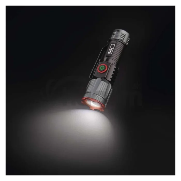 LED nabíjacie kovové svietidlo 300 lm, 700 mAh