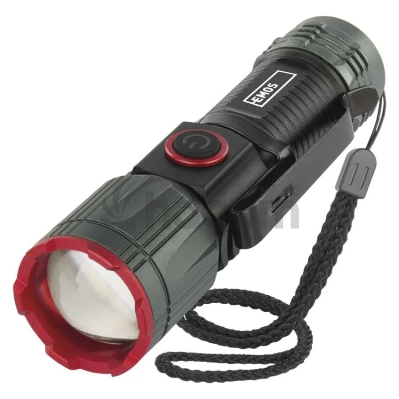 LED nabíjacie kovové svietidlo 300 lm, 700 mAh