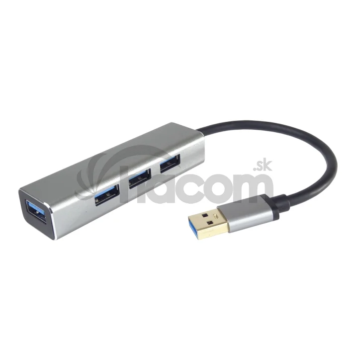 PremiumCord USB 3.0 Superspeed HUB 4-portový