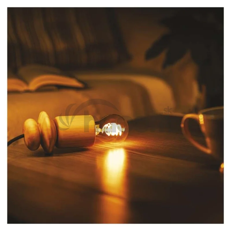 LED žiarovka DECO SMOKED A60 / E27 / 4,5 W (19 W) / 180 lm / flame