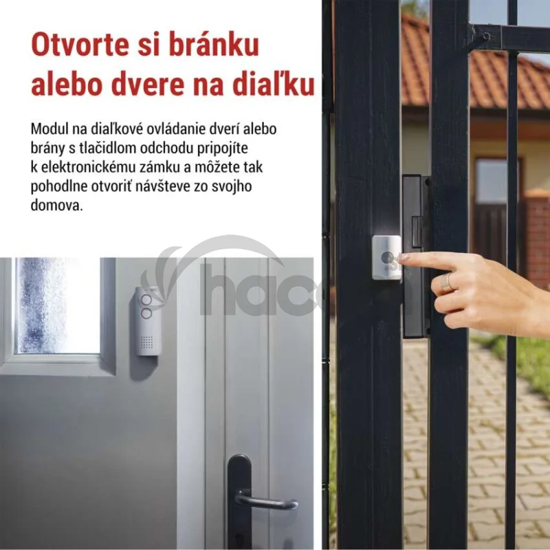 Bezdrôtová sada domáceho audio vrátnika H1087, 1 účastník