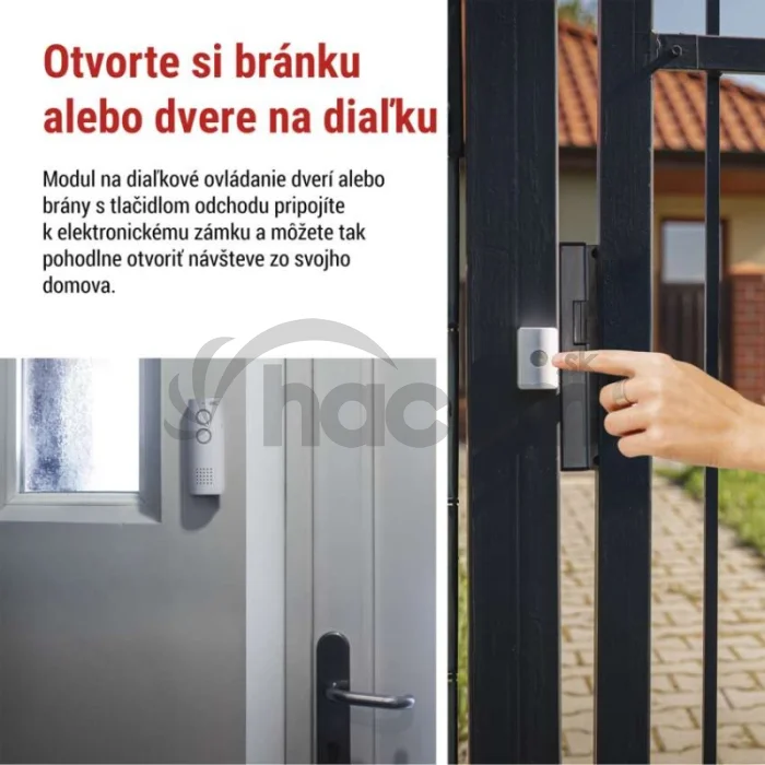 Bezdrôtová sada domáceho audio vrátnika H1087, 1 účastník