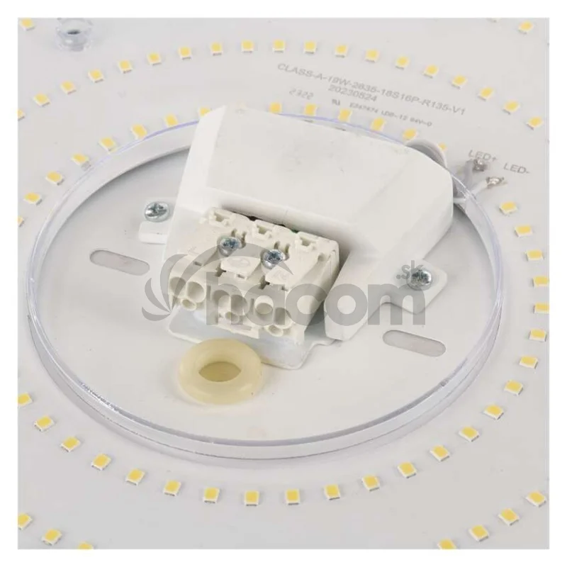 LED stropné svietidlo TIVI, A CLASS, okrúhle biele 19W, IP44, Neutrálna biela